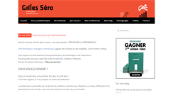 Desktop Screenshot of gilles-sero.com